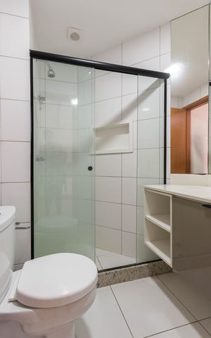 Apartamento à venda com 92m², 3 quartos e 1 vagaBanheiro da Suíte