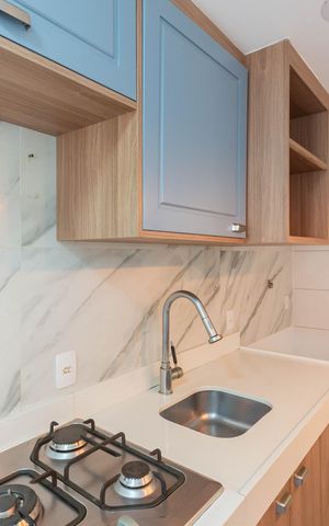 Apartamento à venda com 92m², 3 quartos e 1 vagaCozinha e Área de Serviço