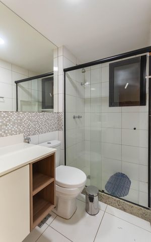 Apartamento à venda com 92m², 3 quartos e 1 vagaBanheiro Social