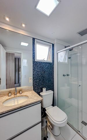 Apartamento à venda com 210m², 3 quartos e 3 vagasBanheiro da Suíte 2
