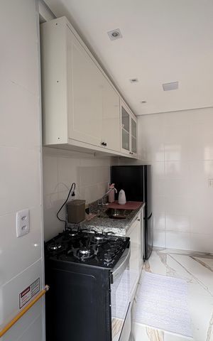 Apartamento para alugar com 44m², 2 quartos e 1 vaga Apartamento para alugar com 44m², 2 quartos e 1 vagaÁrea de Serviço