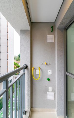 Apartamento para alugar com 28m², 1 quarto e sem vaga Apartamento para alugar com 28m², 1 quarto e sem vagaSacada