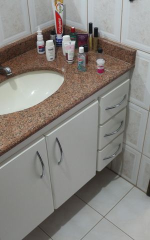 Apartamento à venda com 84m², 3 quartos e 1 vagaBanheiro Social