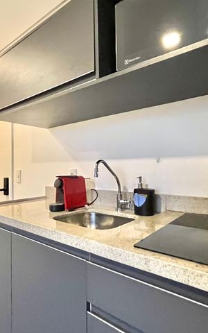 Studio à venda com 27m², 1 quarto e sem vaga Studio à venda com 27m², 1 quarto e sem vagaCozinha