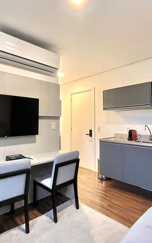 Studio à venda com 27m², 1 quarto e sem vaga Studio à venda com 27m², 1 quarto e sem vagaStudio