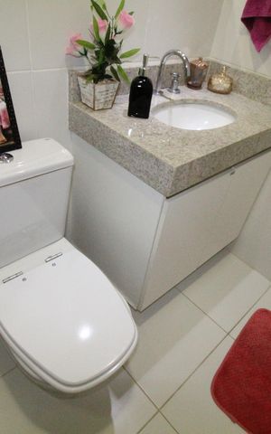 Apartamento para alugar com 64m², 2 quartos e 1 vagaBanheiro Social