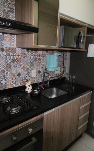 Apartamento para alugar com 64m², 2 quartos e 1 vagaCozinha