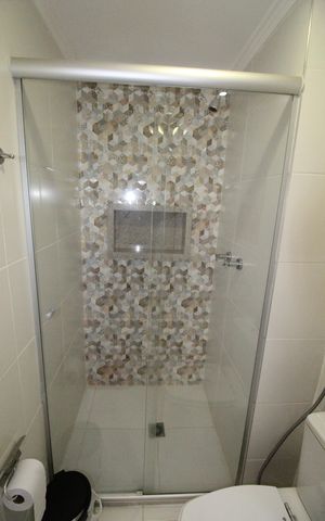 Apartamento para alugar com 64m², 2 quartos e 1 vagaBanheiro Social