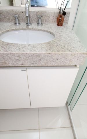 Apartamento para alugar com 64m², 2 quartos e 1 vagaBanheiro da Suíte