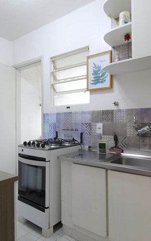 Apartamento à venda com 60m², 1 quarto e 1 vagaCozinha