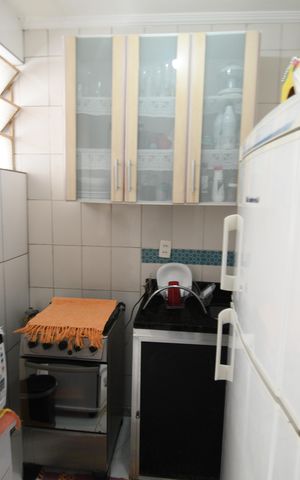 Apartamento à venda com 48m², 1 quarto e 1 vagaCozinha