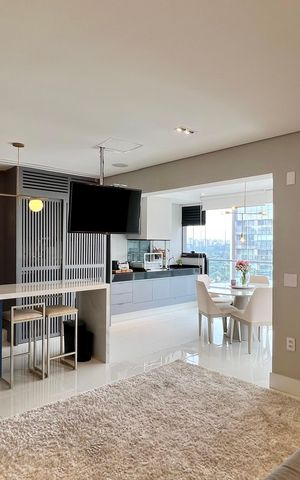 Apartamento à venda com 71m², 1 quarto e 1 vaga Apartamento à venda com 71m², 1 quarto e 1 vagaSala