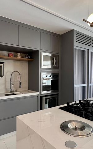 Apartamento à venda com 71m², 1 quarto e 1 vaga Apartamento à venda com 71m², 1 quarto e 1 vagaCozinha
