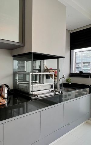 Apartamento à venda com 71m², 1 quarto e 1 vaga Apartamento à venda com 71m², 1 quarto e 1 vagaÁrea comum - Churrasqueira