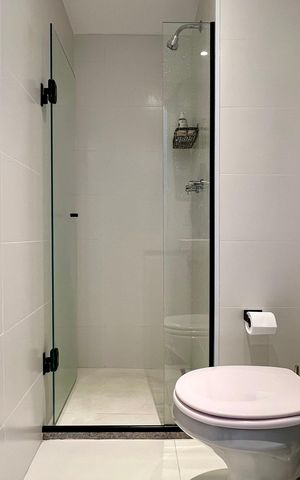Apartamento à venda com 71m², 1 quarto e 1 vaga Apartamento à venda com 71m², 1 quarto e 1 vagaBanheiro Social