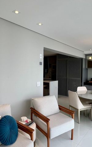Apartamento à venda com 71m², 1 quarto e 1 vaga Apartamento à venda com 71m², 1 quarto e 1 vagaVaranda gourmet