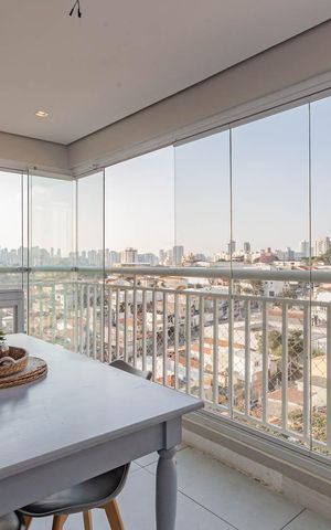 Apartamento à venda com 63m², 2 quartos e 2 vagasVaranda da Sala