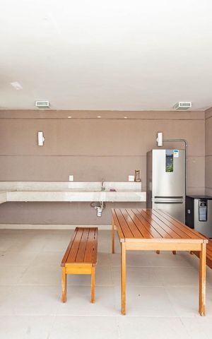 Apartamento à venda com 63m², 2 quartos e 2 vagas Apartamento à venda com 63m², 2 quartos e 2 vagasÁrea comum - Churrasqueira