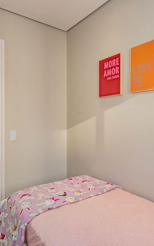 Apartamento à venda com 63m², 2 quartos e 2 vagasQuarto 1