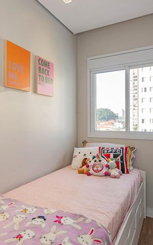 Apartamento à venda com 63m², 2 quartos e 2 vagasQuarto 1