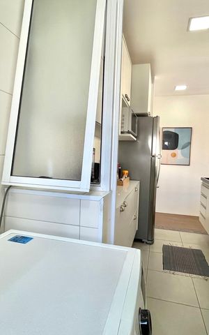 Apartamento à venda com 47m², 1 quarto e 1 vaga Apartamento à venda com 47m², 1 quarto e 1 vagaÁrea de Serviço