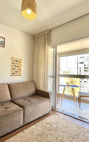 Apartamento à venda com 47m², 1 quarto e 1 vaga Apartamento à venda com 47m², 1 quarto e 1 vagaSala
