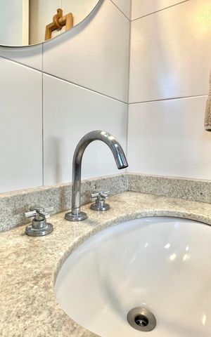 Apartamento à venda com 47m², 1 quarto e 1 vaga Apartamento à venda com 47m², 1 quarto e 1 vagaBanheiro da Suíte