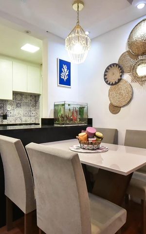 Apartamento à venda com 51m², 2 quartos e sem vaga Apartamento à venda com 51m², 2 quartos e sem vagaSala de Jantar