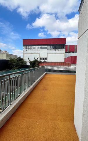 Studio à venda com 29m², 1 quarto e sem vagaAcademia