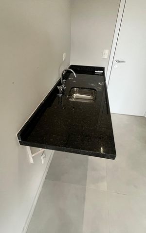 Studio à venda com 29m², 1 quarto e sem vagaCozinha