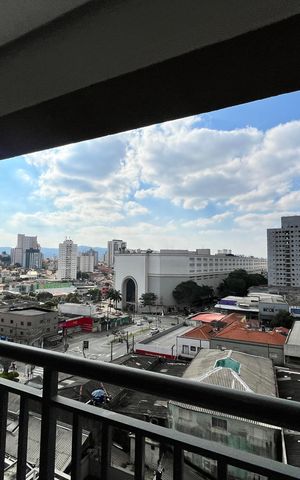 Studio à venda com 29m², 1 quarto e sem vagaVaranda