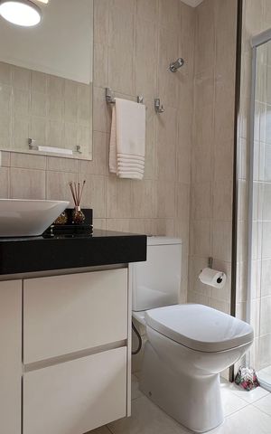 Apartamento à venda com 70m², 2 quartos e 1 vaga Apartamento à venda com 70m², 2 quartos e 1 vagaBanheiro