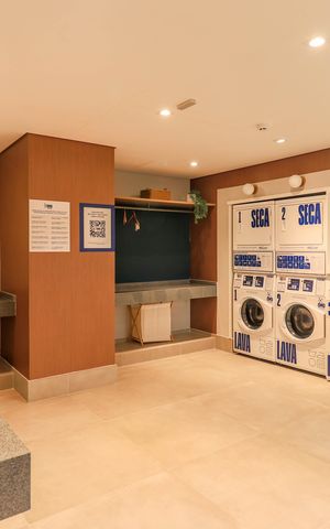 Studio à venda com 28m², 1 quarto e sem vaga Studio à venda com 28m², 1 quarto e sem vagaÁrea comum - Lavanderia