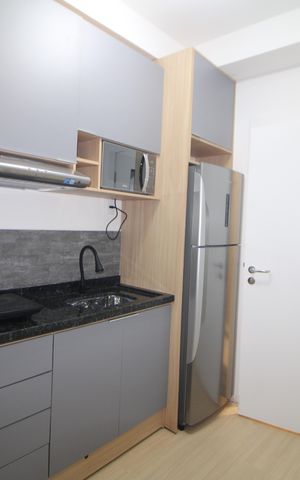 Studio à venda com 19m², 1 quarto e sem vagaStudio