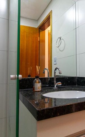 Apartamento à venda com 34m², 2 quartos e sem vaga Apartamento à venda com 34m², 2 quartos e sem vagaBanheiro Social