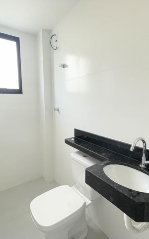 Apartamento à venda com 49m², 2 quartos e 1 vagaBanheiro Social
