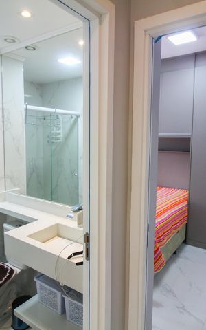 Apartamento à venda com 63m², 2 quartos e 1 vaga Apartamento à venda com 63m², 2 quartos e 1 vagaCorredor