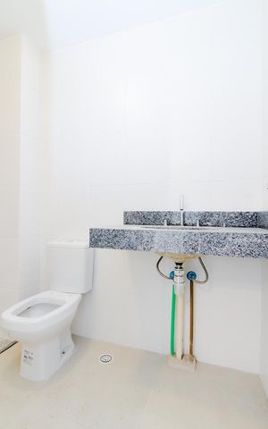 Apartamento à venda com 43m², 1 quarto e 1 vagaBanheiro