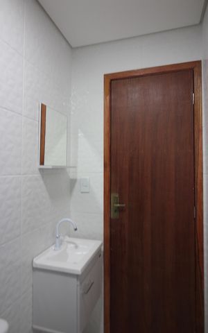 Apartamento para alugar com 40m², 1 quarto e sem vagaBanheiro da Suíte
