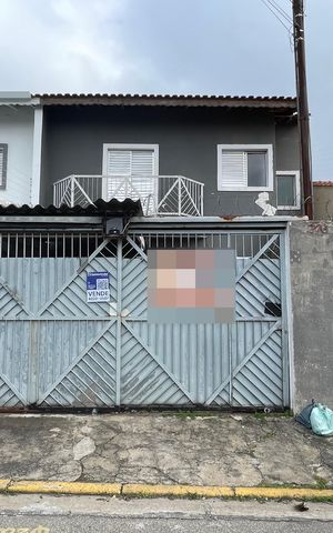 Casa à venda com 73m², 2 quartos e 2 vagas Casa à venda com 73m², 2 quartos e 2 vagasFachada e Placa