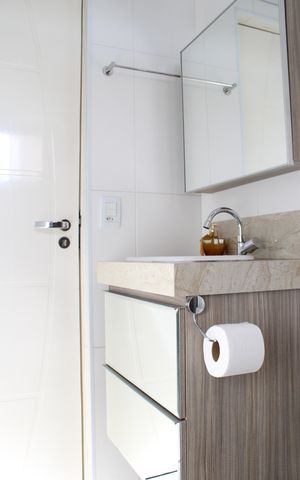 Apartamento para alugar com 63m², 2 quartos e 1 vagaBanheiro