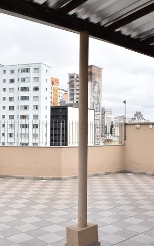 Studio para alugar com 20m², 1 quarto e sem vagaTerraço