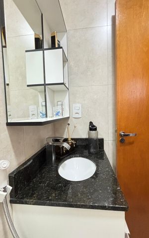 Apartamento à venda com 148m², 3 quartos e 2 vagas Apartamento à venda com 148m², 3 quartos e 2 vagasBanheiro da Suíte