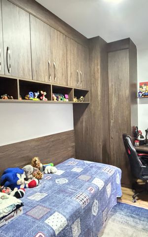 Apartamento à venda com 148m², 3 quartos e 2 vagas Apartamento à venda com 148m², 3 quartos e 2 vagasQuarto 1