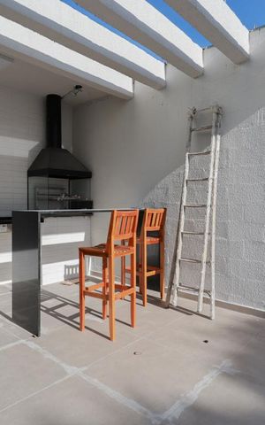 Studio para alugar com 18m², 1 quarto e sem vaga Studio para alugar com 18m², 1 quarto e sem vagaÁrea comum - Churrasqueira