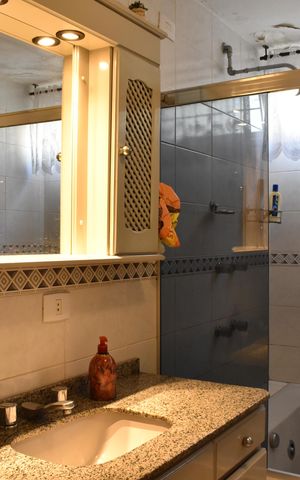 Apartamento para alugar com 200m², 3 quartos e 1 vagaBanheiro da Suíte