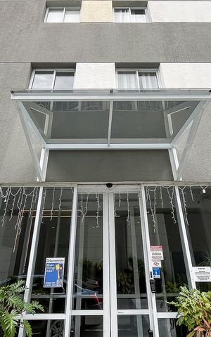 Studio para alugar com 21m², 1 quarto e sem vagaFachada + plaquinha