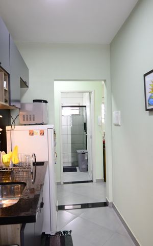 Apartamento à venda com 36m², 1 quarto e sem vagaCozinha