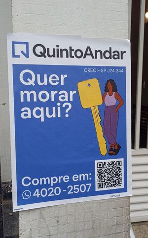 Apartamento à venda com 36m², 1 quarto e sem vagaPlaca