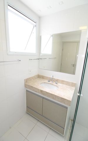 Apartamento para alugar com 82m², 2 quartos e 2 vagasBanheiro da Suíte